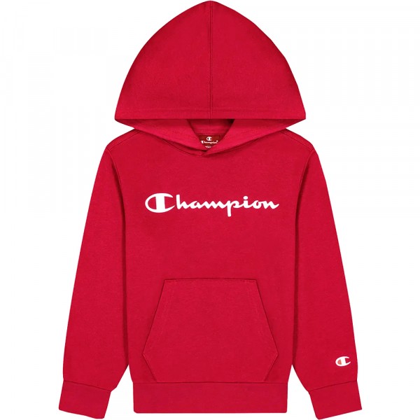Champion Hooded Sweatshirt Kids Kinder Kapuzenpullover Hot Red (HTR)