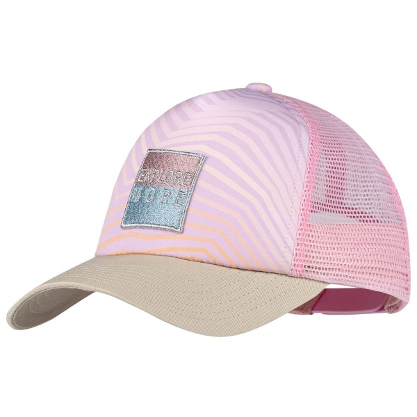 Buff Trucker Cap Youth Mädchen Klassiker-Kappe Beige/Rosa (Katsy Orchid)
