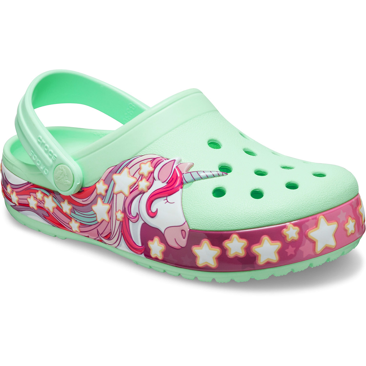 mint crocs