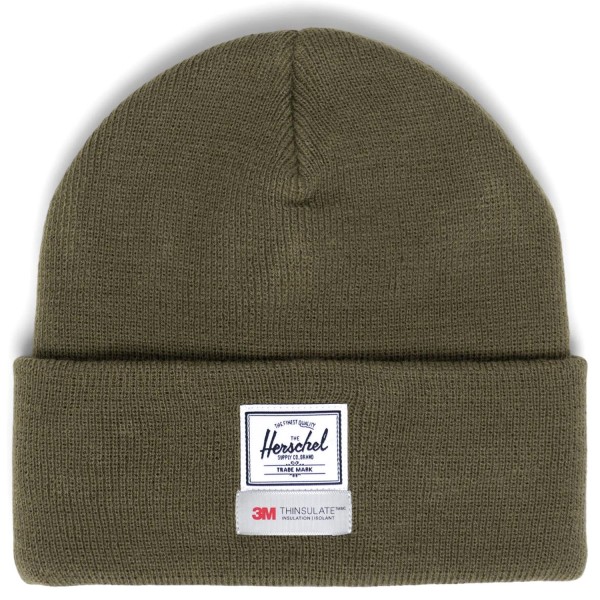 Herschel Elmer Thinsulate Beanie Unisex Mütze Olivgrün (Ivy Green)