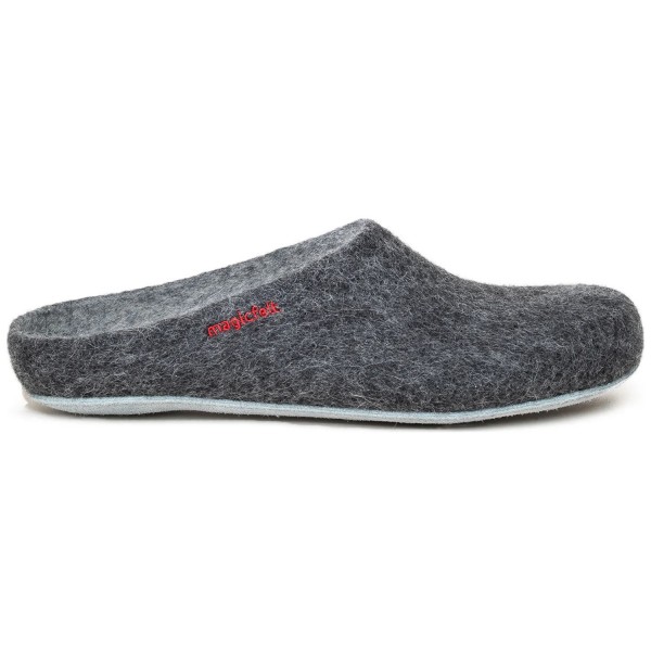 Gottstein - Magicfelt 701 - Unisex Wollfilz-Pantoffel aus Merino - Anthrazit