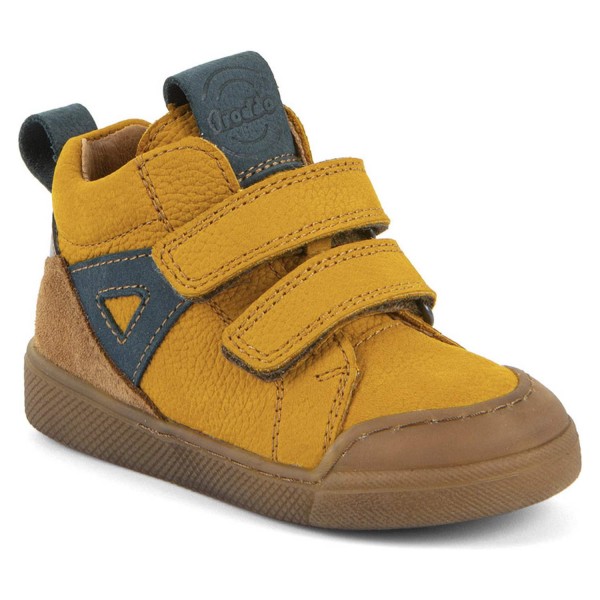 Froddo - Rosario High Top - Kinder Lederschuhe mit Klettverschluss - Gelb (Yellow)