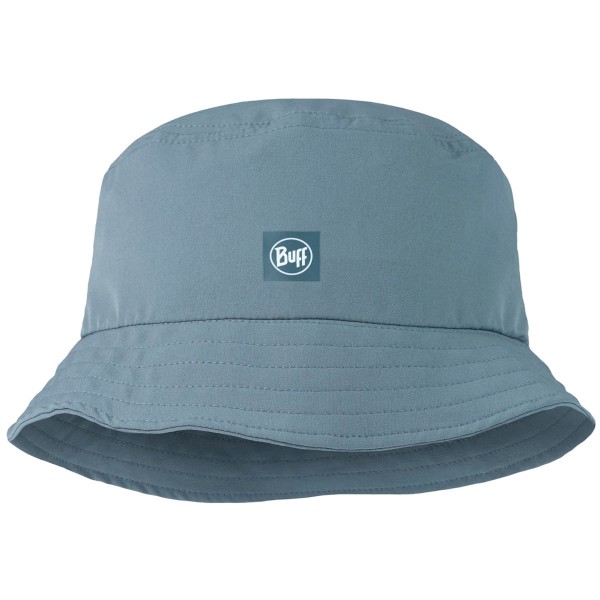 Buff Adventure Bucket Hat Herren UV-Schutz Anglerhut Steinblau (Solid Stone Blue)