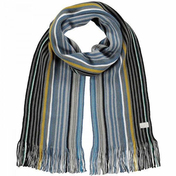 Barts Beck Scarf Herrn Schal mehrfarbig (black)