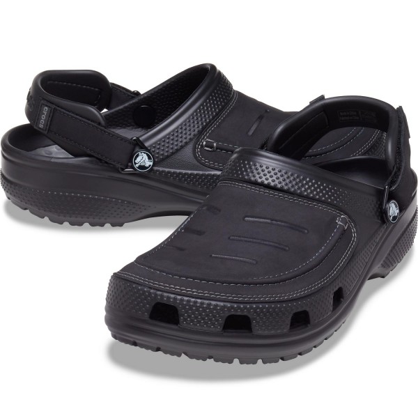 Black and grey crocs 2025