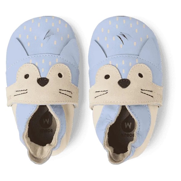 Bobux - Soft Sole Husky - Baby Krabbelschuhe aus Leder - Skyway