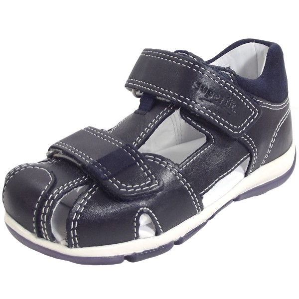 Superfit Freddy Jungen Sandale schwarzblau (blue)