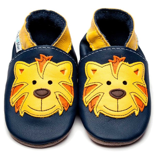 Inch Blue Tommy Tiger Kleinkinder Krabbelschuhe Dunkelblau/Gelb (Navy)