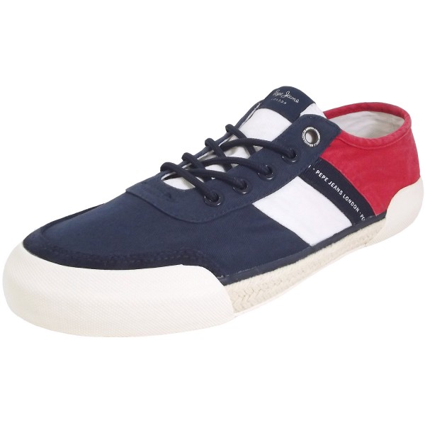 Pepe Jeans Cruise Sport Man Herren Sneaker dunkelblau/rot (navy)