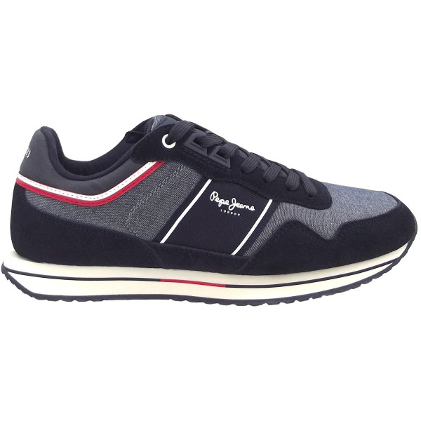 Pepe Jeans Tour Club Chambray Herren Sneaker Chambray