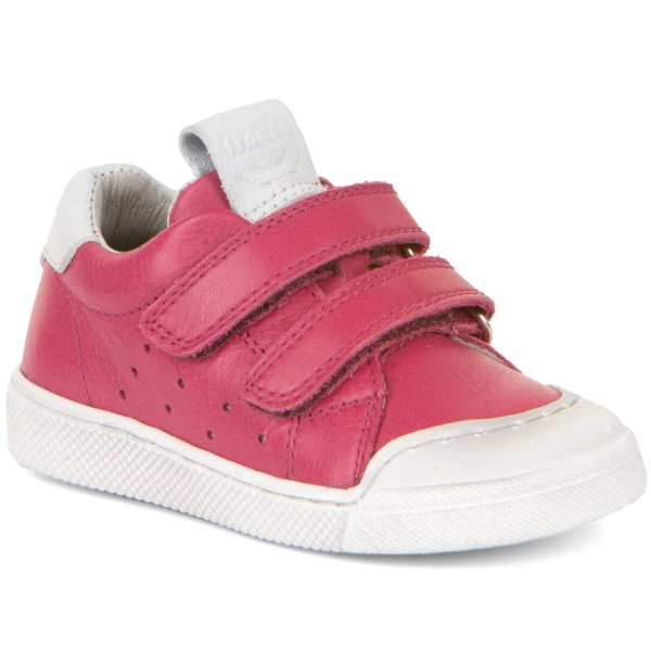 Froddo Rosario Klett Mädchen Leder-Halbschuhe Weinrot (Wine)