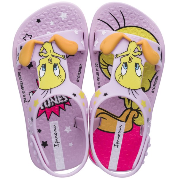 Ipanema Looney Tunes Baby Kleinkinder Badesandale Pink/Pink/Beige