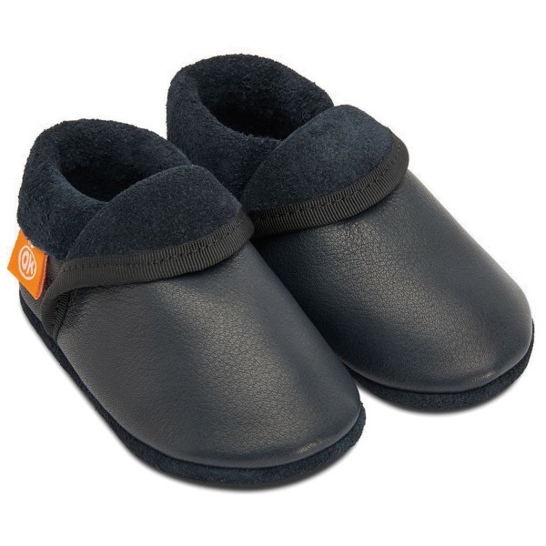 Orangenkinder Klassik Kleinkinder Krabbelschuhe Dunkelblau