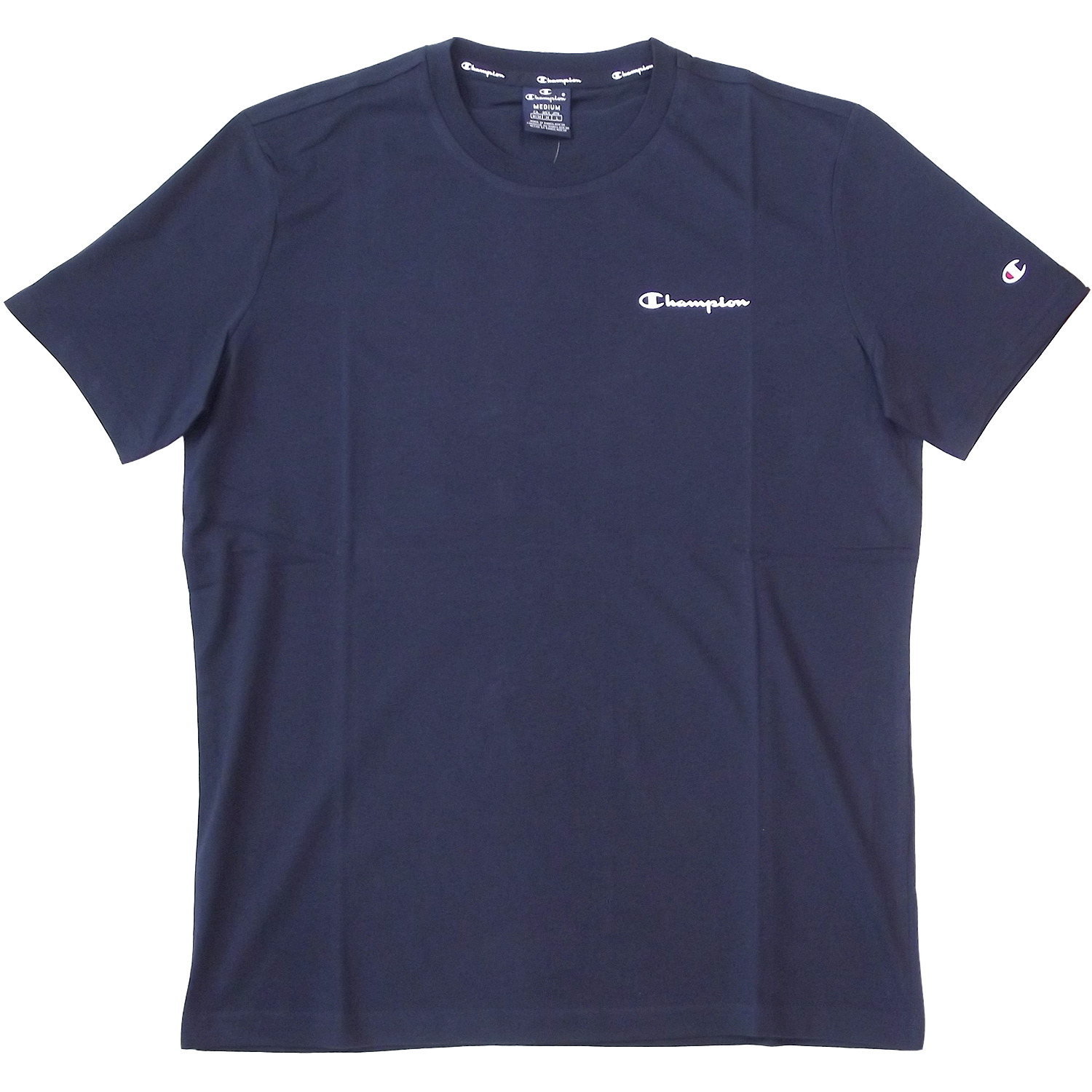 navy blue champion crewneck