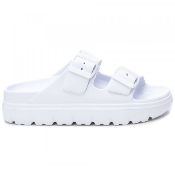 Xti Summer Slide Women Damen Pantolette Weiß (Blanco)