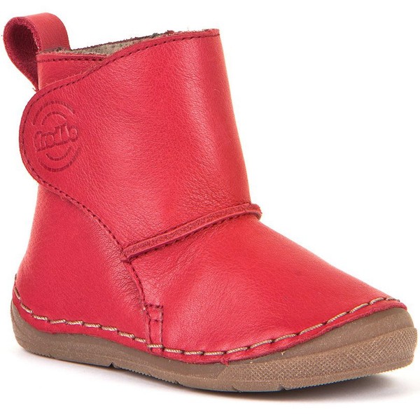 Froddo Paix Winter Boots Kleinkinder Lammfell-Stiefelette Rot (Red)