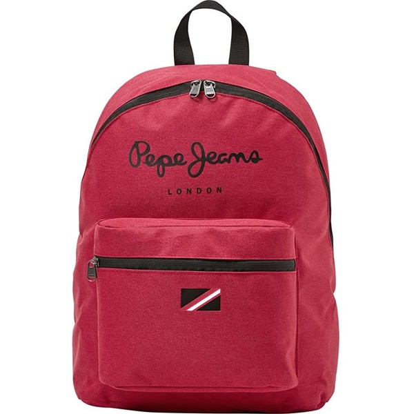 Pepe Jeans London Backpack Unisex Rucksack Rot (Red)