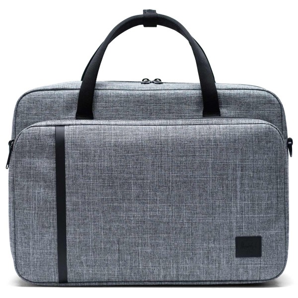 Herschel Gibson Herren Messenger-Tasche  grau (raven crosshatch)