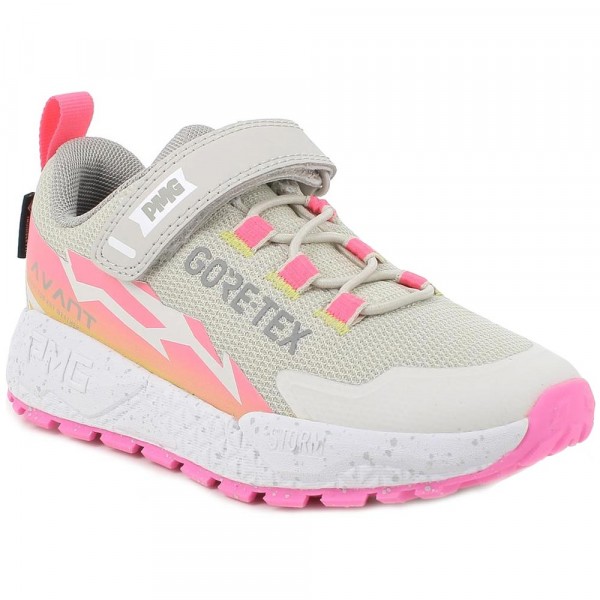 Primigi Gore-Tex Storm GTX Mädchen Wasserdichte Sneaker Perle/Fuxia
