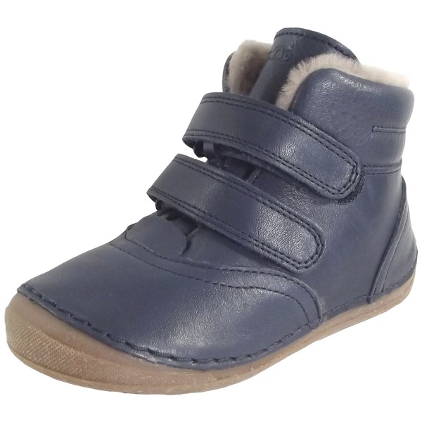 Froddo Paix Winter Kinder Lammfell-Winterstiefel Dunkelblau (Blue)