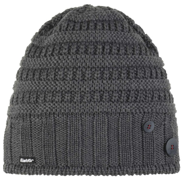 Eisbär Cullen OS Damen Winter-Strickmütze Anthrazit