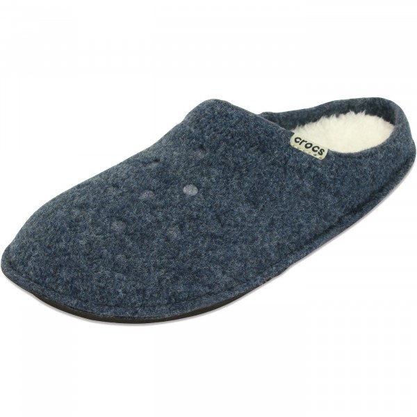 Crocs Classic Slipper Unisex Hauspantoffeln nautical navy/oatmeal