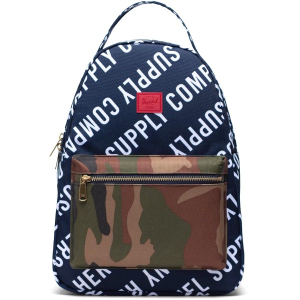 Herschel Nova Mid Unisex Rucksacktasche roll call peacoat/woodland camo