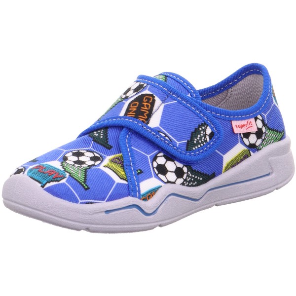 Superfit Benny Jungen Hausschuhe Blau 8030