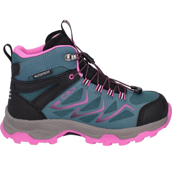 CMP Kids Byne Mid WP Mädchen Wasserdichte Outdoorschuhe Lake/Purple Fluo