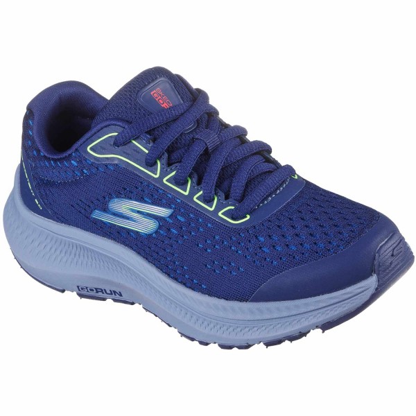 Skechers Go Run Consistent 2.0 - Mile Marker Kinder Sportschuhe/Laufschuhe Dunkelblau (Navy/Multi)