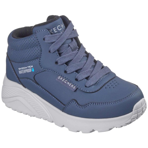 Skechers - Uno Lite - Aqua Ave - Kinder Wasserdichte Winterstiefelette - Dunkelblau (Navy)