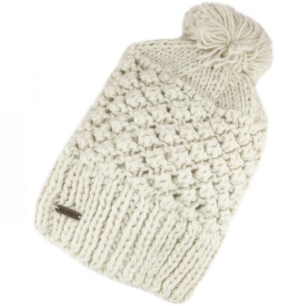Brekka Bubble Long Damen Winterbeanie wei