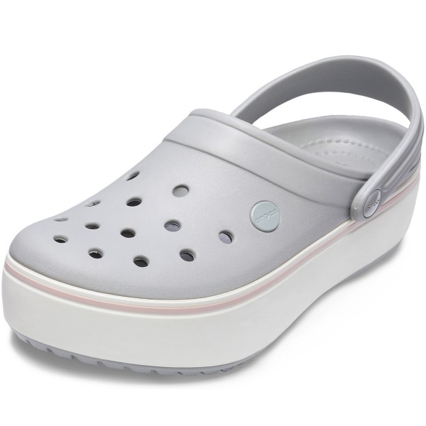 gray womens crocs