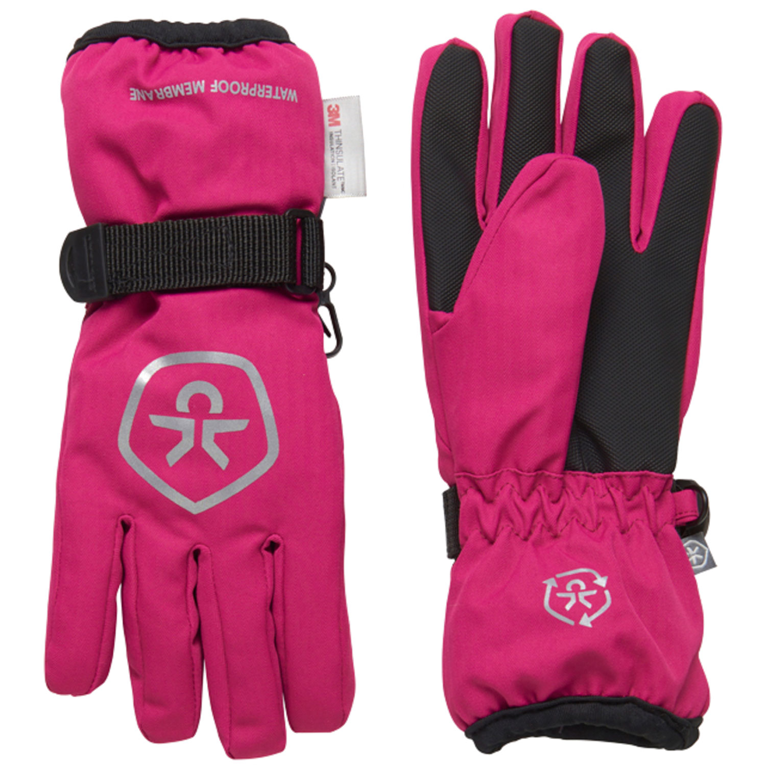 womens pink ski gloves