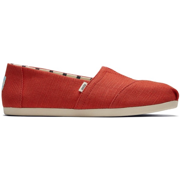 Toms Alpargata Heritage Canvas Wm Women Espadrilles Paprika Slip