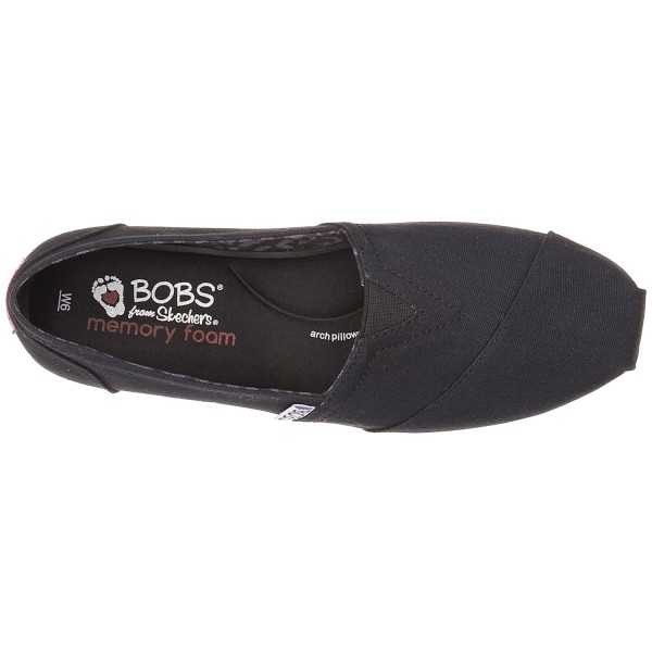 Skechers BOBS Plush Peace and Love Women Espadrilles black