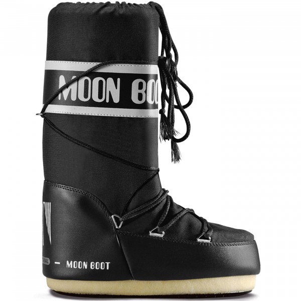 moon boot nylon black
