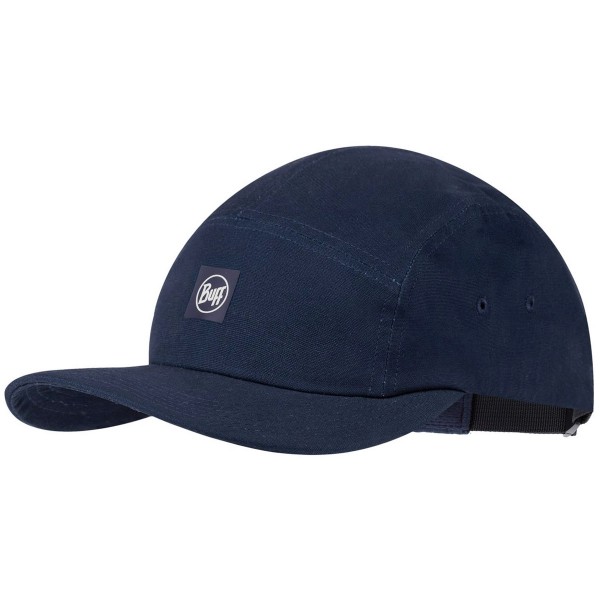 Buff - 5 Panel Venture Cap - Unisex Freizeitkappe aus Baumwolle - Dunkelblau (Solid Navy)