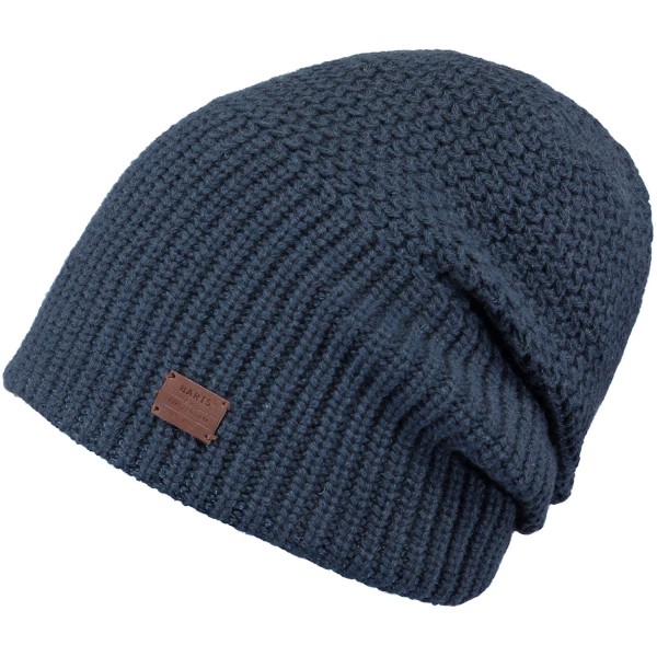 Barts Juliun Beanie Herren Schlappmütze dunkelblau (old blue)
