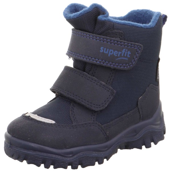 Superfit - Sympatex Husky1 Klett - Kleinkinder Wasserdichter Winterstiefel - Blau/Türkis
