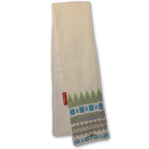 Giesswein Strickschal Allen natur/blau/mehrfarbig
