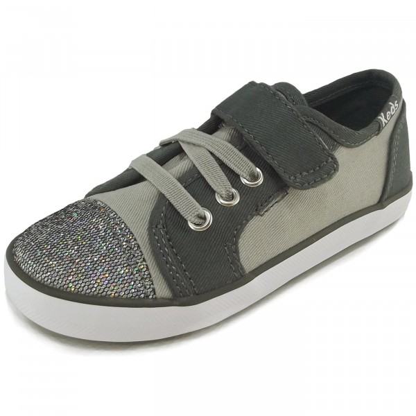 Keds Rally Kids Mädchen Sneaker hellgrau/grau (grey)