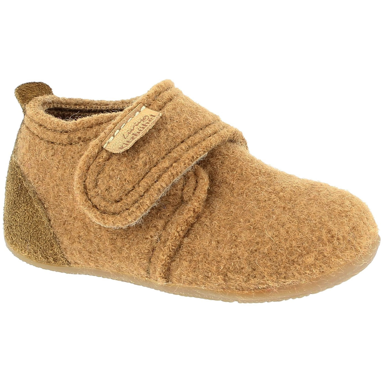 Living Kitzbühel Baby Shoe Suede Cap Toddler Slippers Brown (Almond