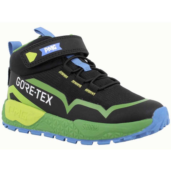 Primigi - Gore-Tex Storm Mid GTX - Kinder Wasserdichte Sneaker - Nero/Verde