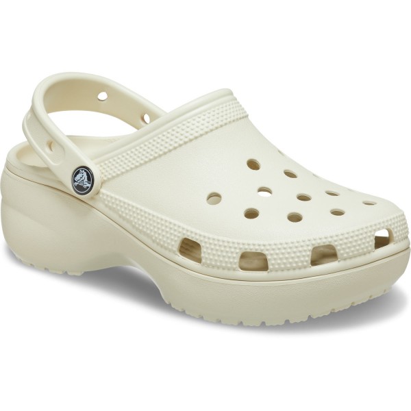 Crocs Classic Platform Damen Clogs Bone