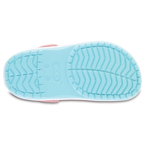 Crocs crocband ice blue white hot sale