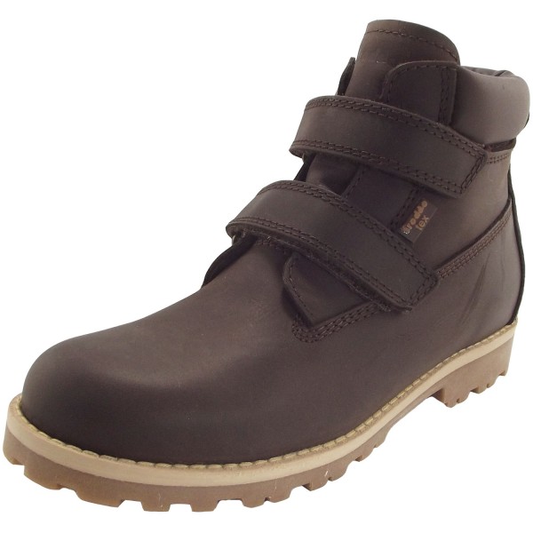 dark brown ankle boots