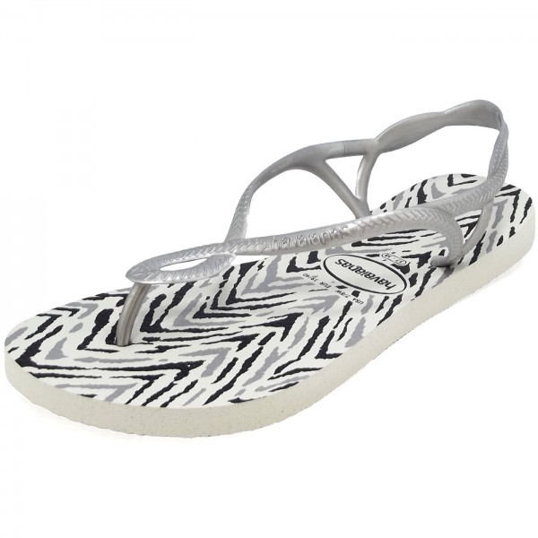 havaianas luna silver