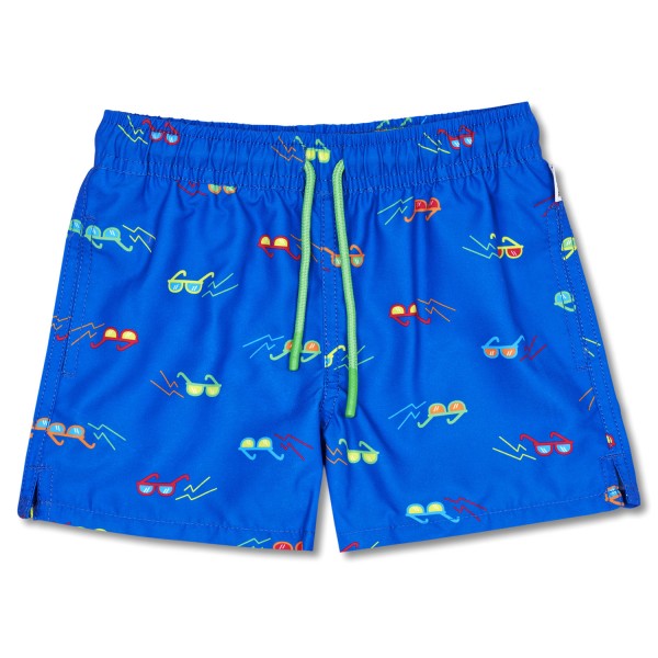 Happy Socks Sunny Days Swimshorts Kids Kinder Badehose Blau/Brillen