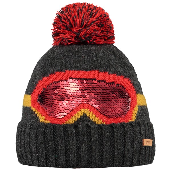 Barts Frient Beanie Kinder Wintermütze Anthrazit (Dark Heather)